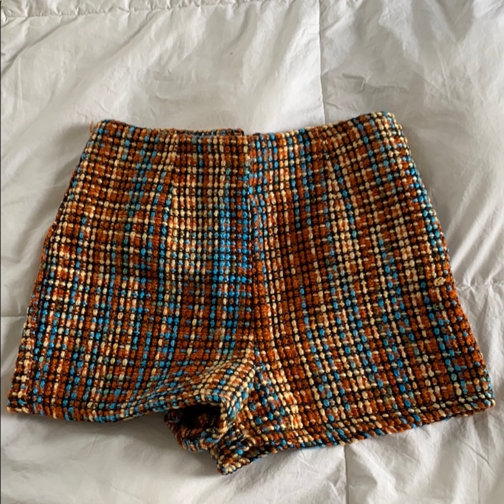 Colorful Knit Shorts